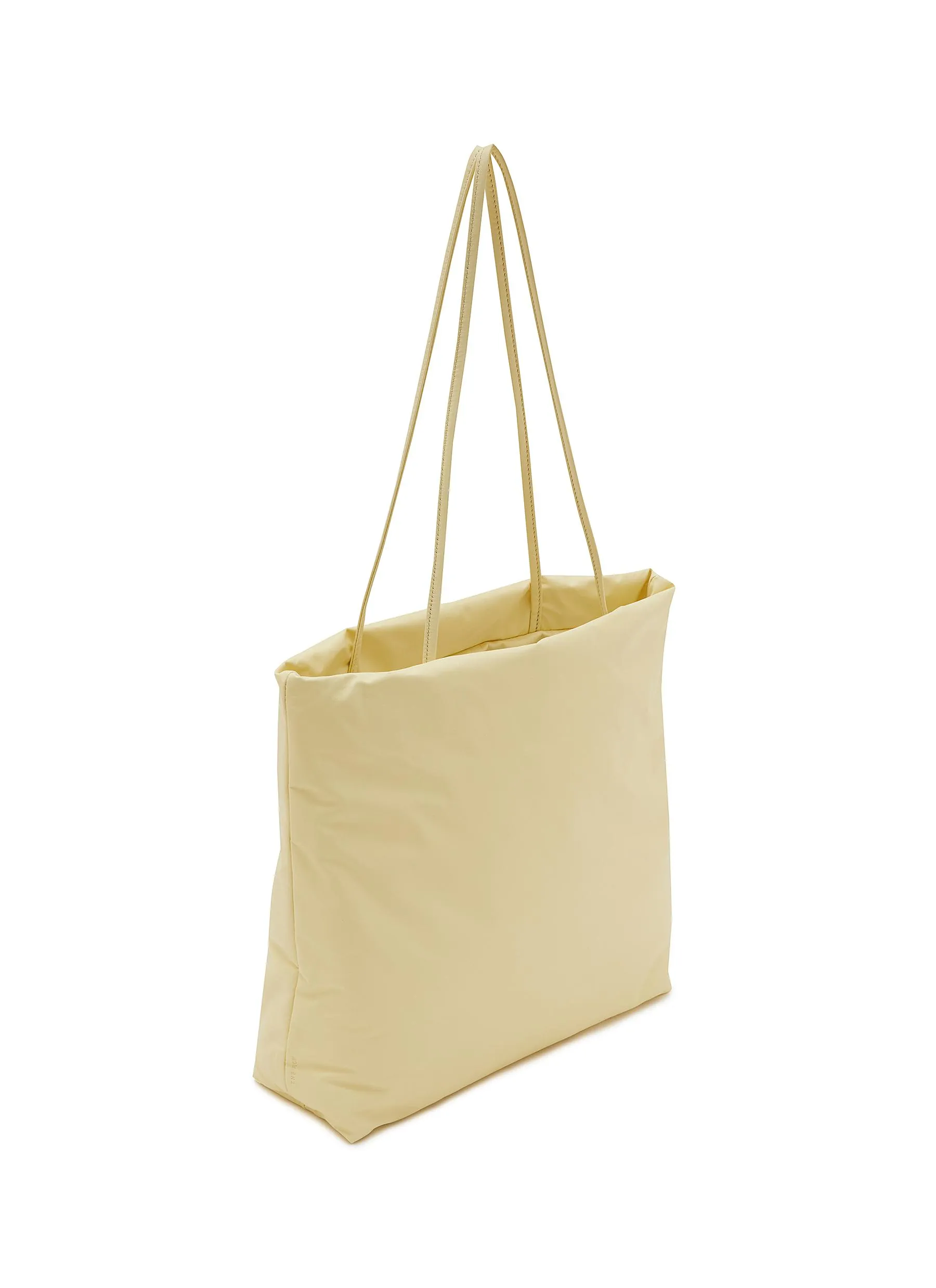 -----------THE ROW  ---- ------------LIGHT YELLOW ----Pim Leather Tote Bag --