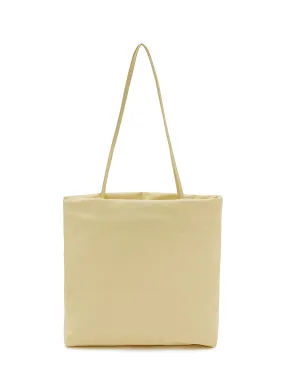 -----------THE ROW  ---- ------------LIGHT YELLOW ----Pim Leather Tote Bag --