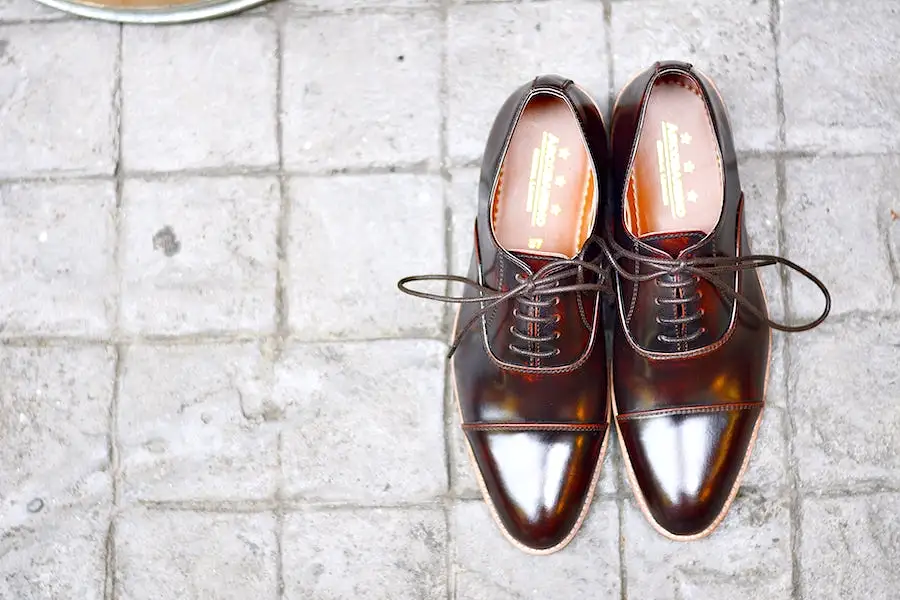 502-1 Oxford Burgundy x WoodenSoles