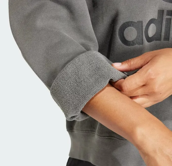 adidas  |Unisex Plain Cotton Logo Hoodies & Sweatshirts