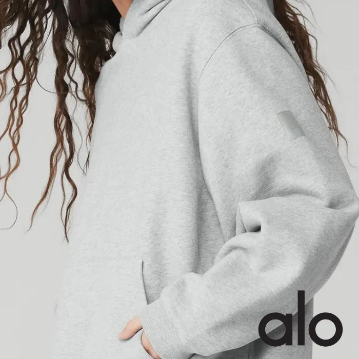 ALO Yoga  |Unisex Logo Hoodies & Sweatshirts