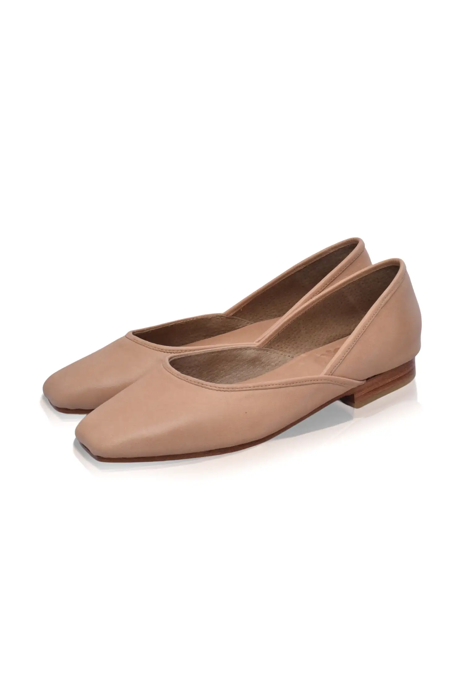 Amore Square Toe Ballet Flats (Sz. 6 & 9, 12)