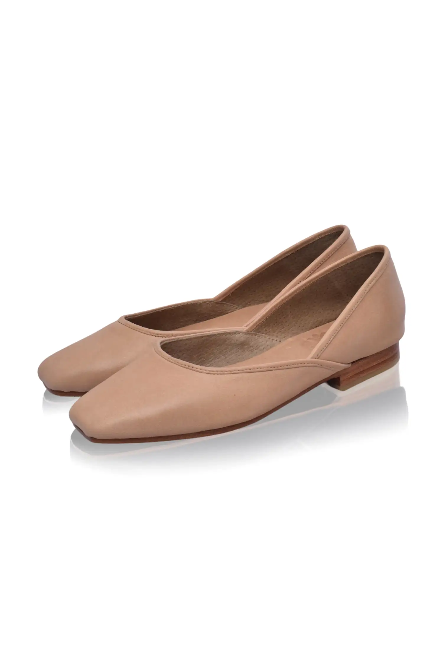 Amore Square Toe Ballet Flats (Sz. 6 & 9, 12)