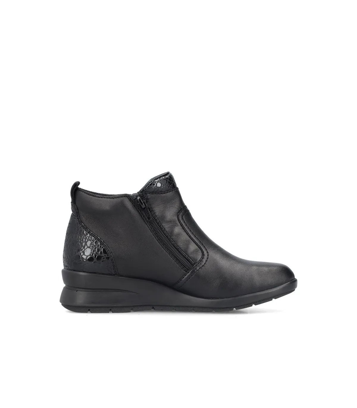 Anatomical Casual Rieker Boots-Black L4861-00