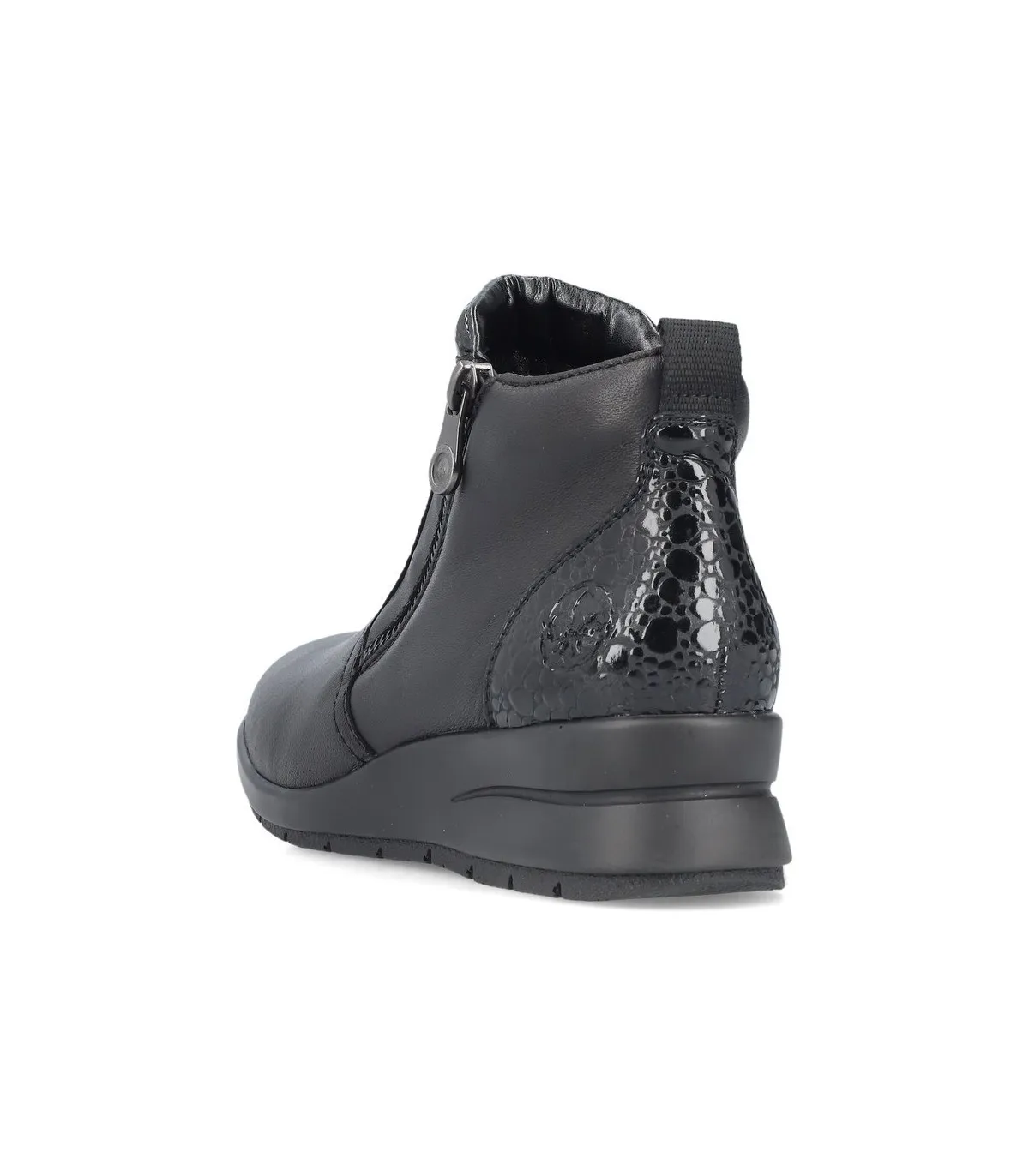 Anatomical Casual Rieker Boots-Black L4861-00