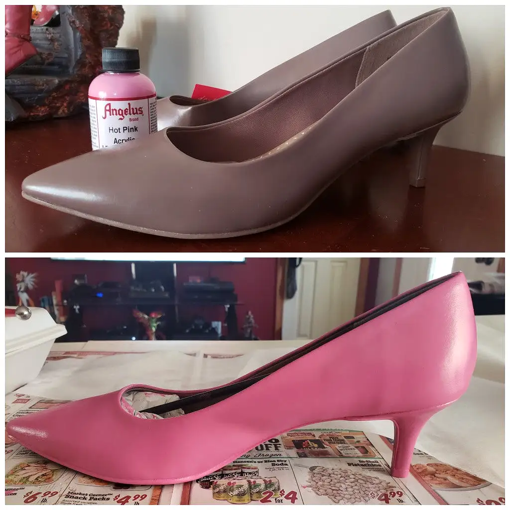 Angelus Leather Paint Hot Pink