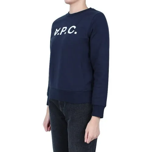 A.P.C.  |Long Sleeves Cotton Logo Hoodies & Sweatshirts