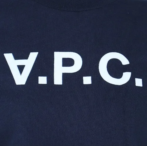 A.P.C.  |Long Sleeves Cotton Logo Hoodies & Sweatshirts