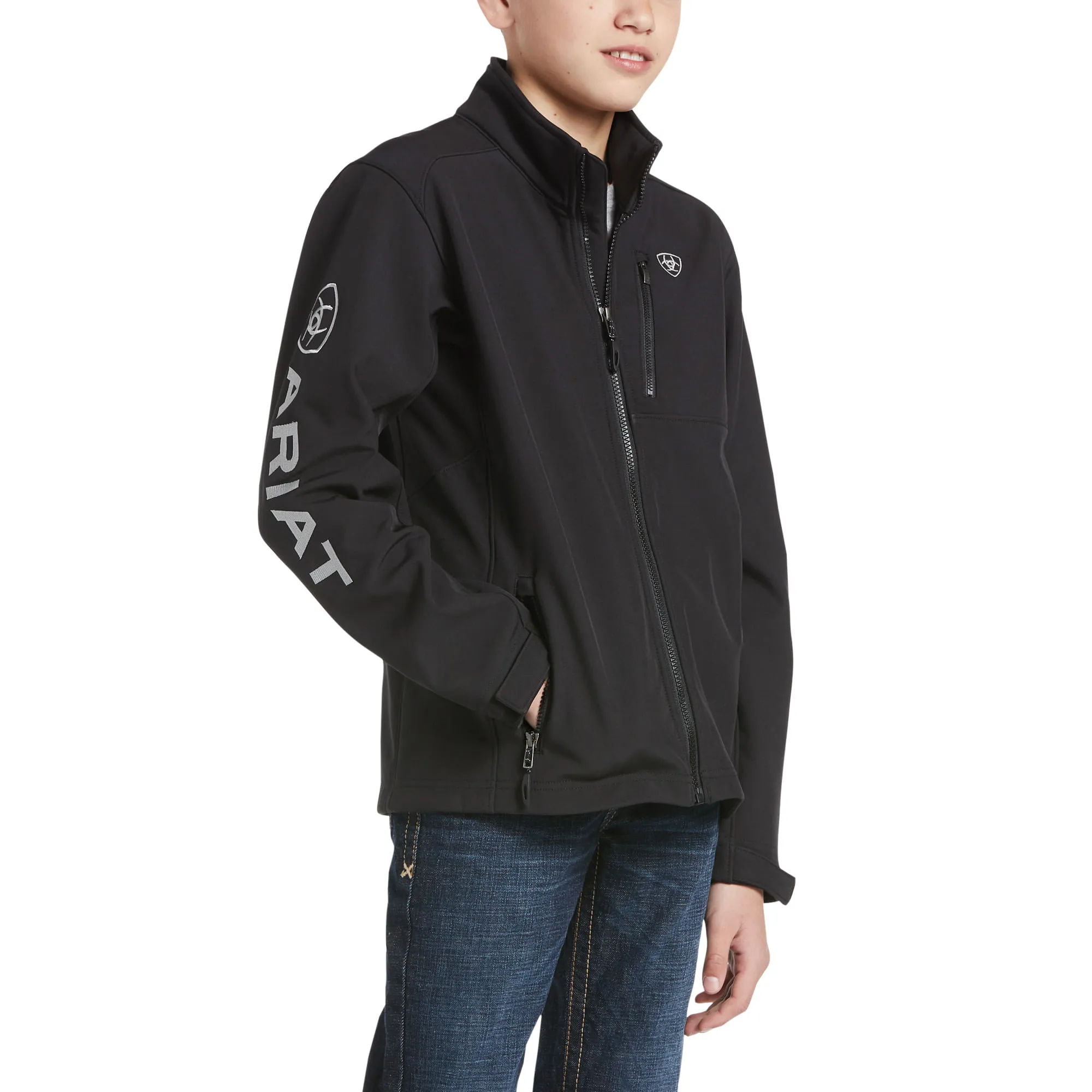 Ariat Boys Logo 2.0 Softshell Jacket