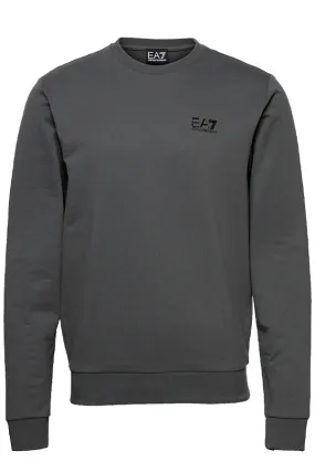 Armani EA7 ID Logo Sweatshirt Grey