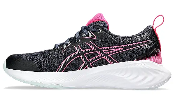 Asics Gel Cumulus 25 GS - Tarmac/Hot Pink (Kids)