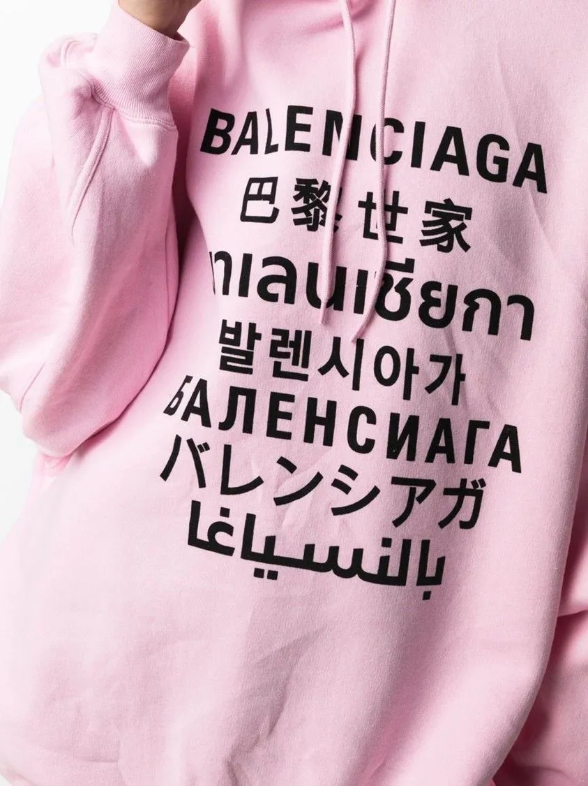 BALENCIAGA  |Logo Hoodies & Sweatshirts