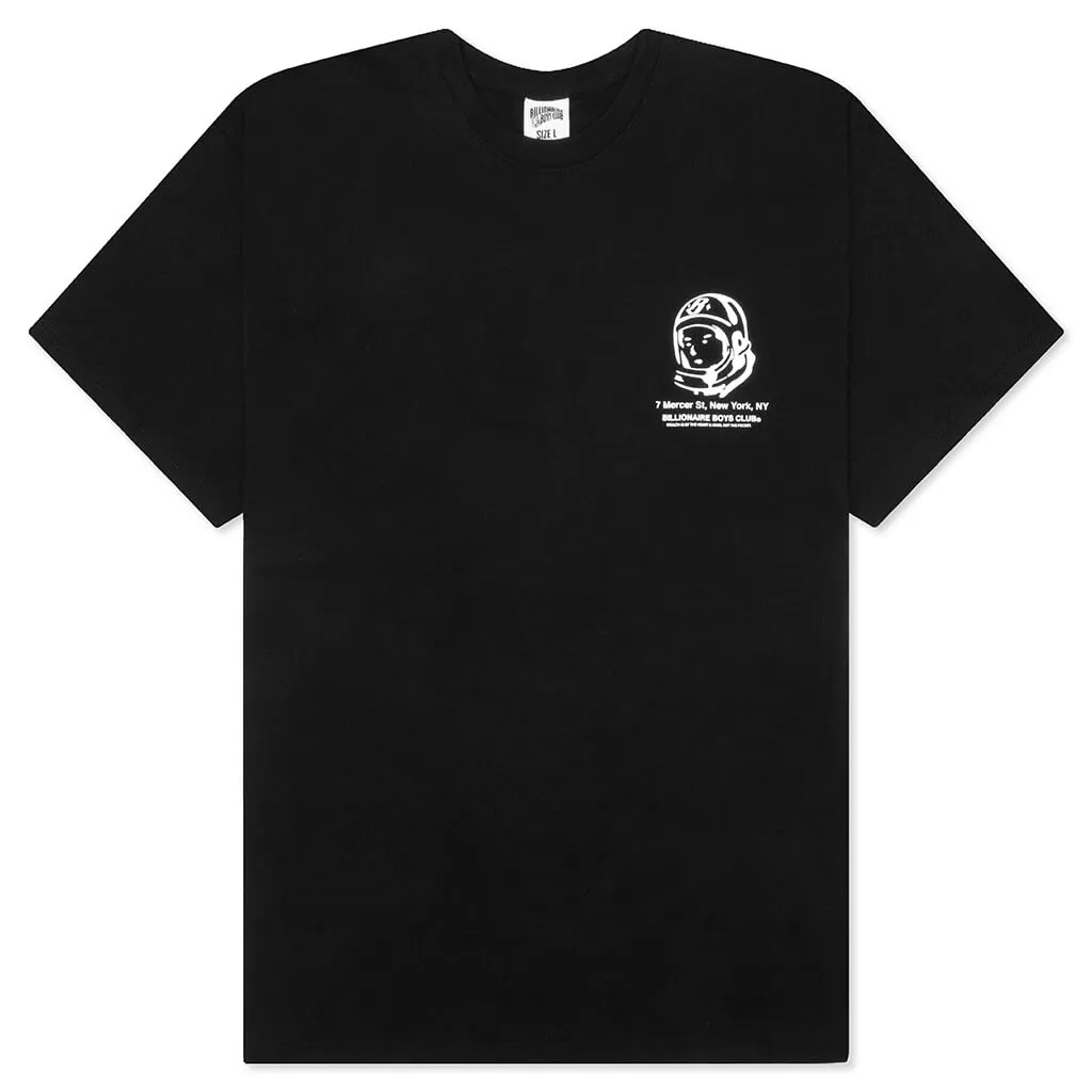 BB In Clouds S/S Tee - Black