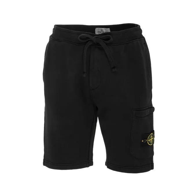 BERMUDA HOODED SHORTS SIDE POCKET Man Black