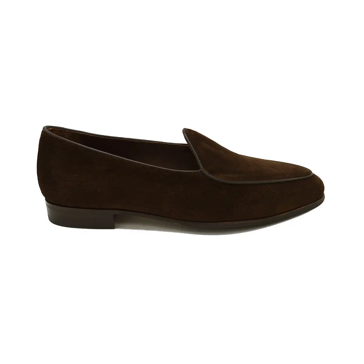 Berwick 1707 Classic Belgian Loafer (4950) - Dark Brown Suede