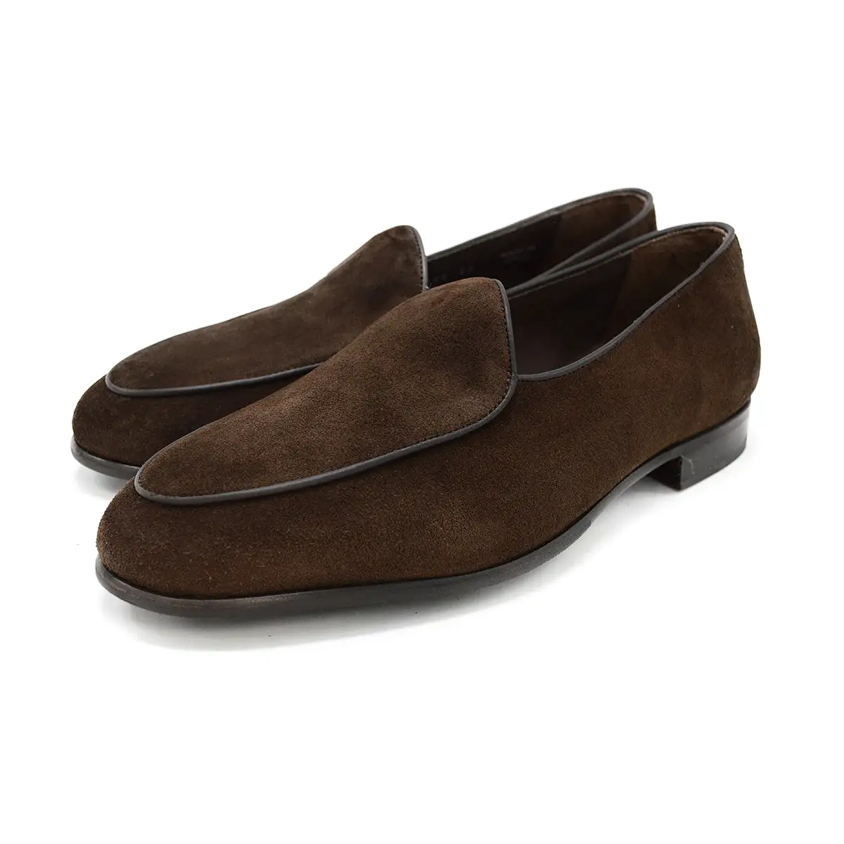 Berwick 1707 Classic Belgian Loafer (4950) - Dark Brown Suede