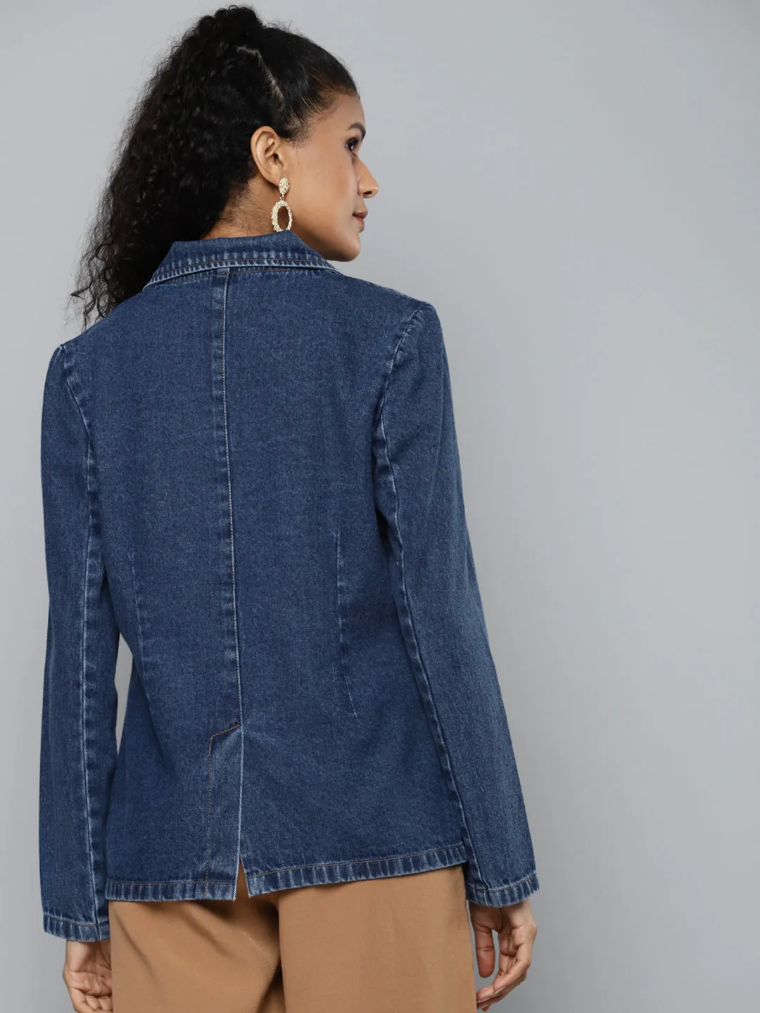 Blue Denim Classic Blazer