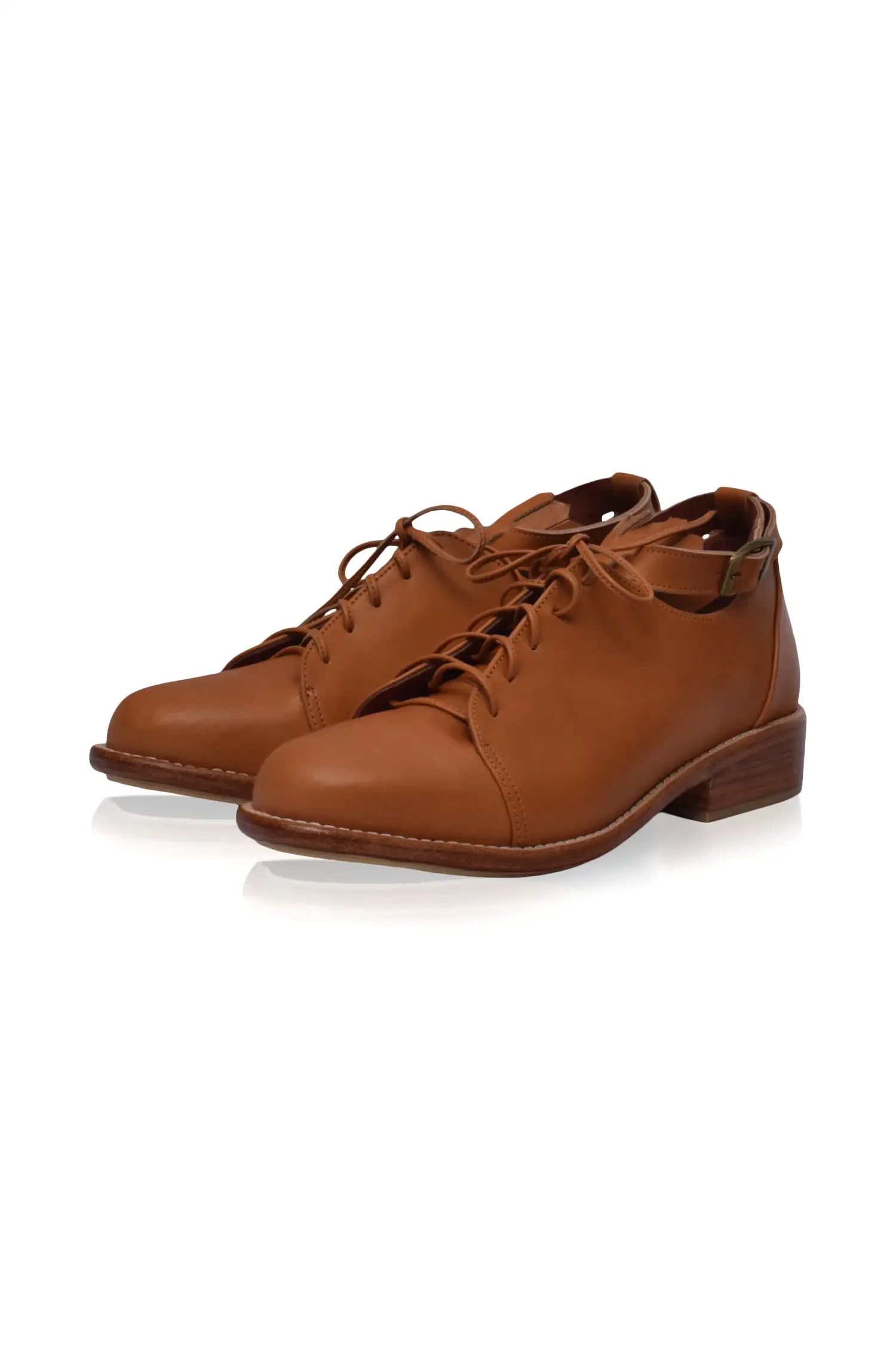 Boston Leather Oxfords