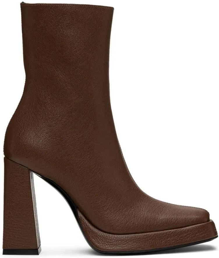 BY FAR Brown Vanya Boots