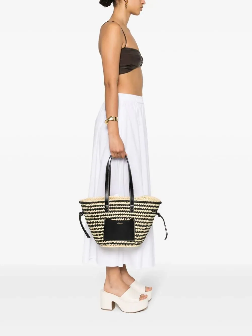 Cadix Medium Raffia Tote Bag