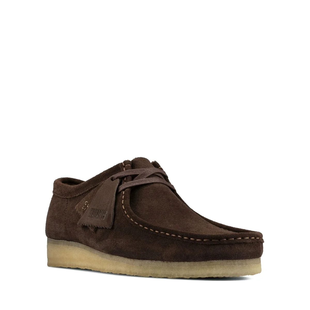 Clarks Wallabee Dark Brown Suede