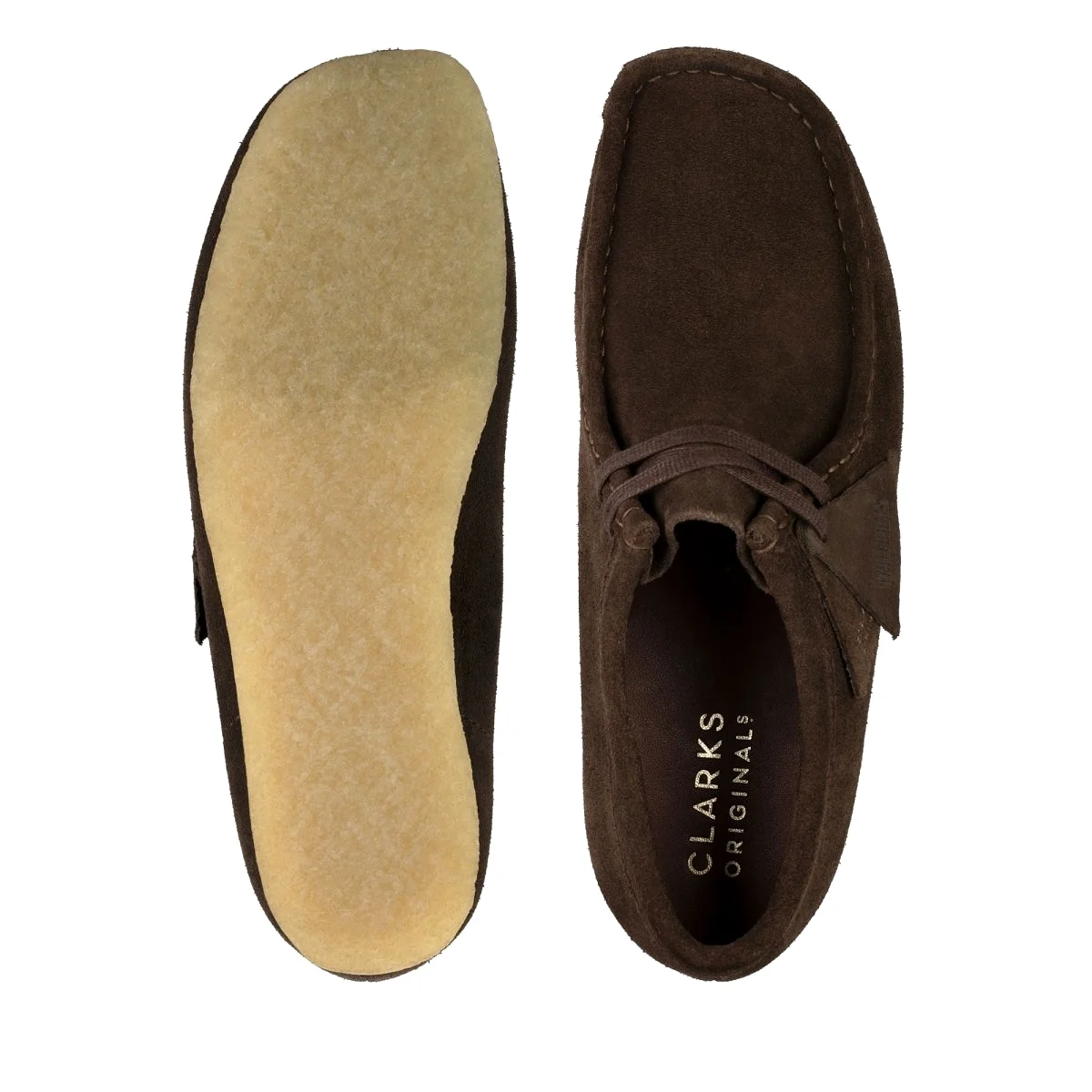 Clarks Wallabee Dark Brown Suede