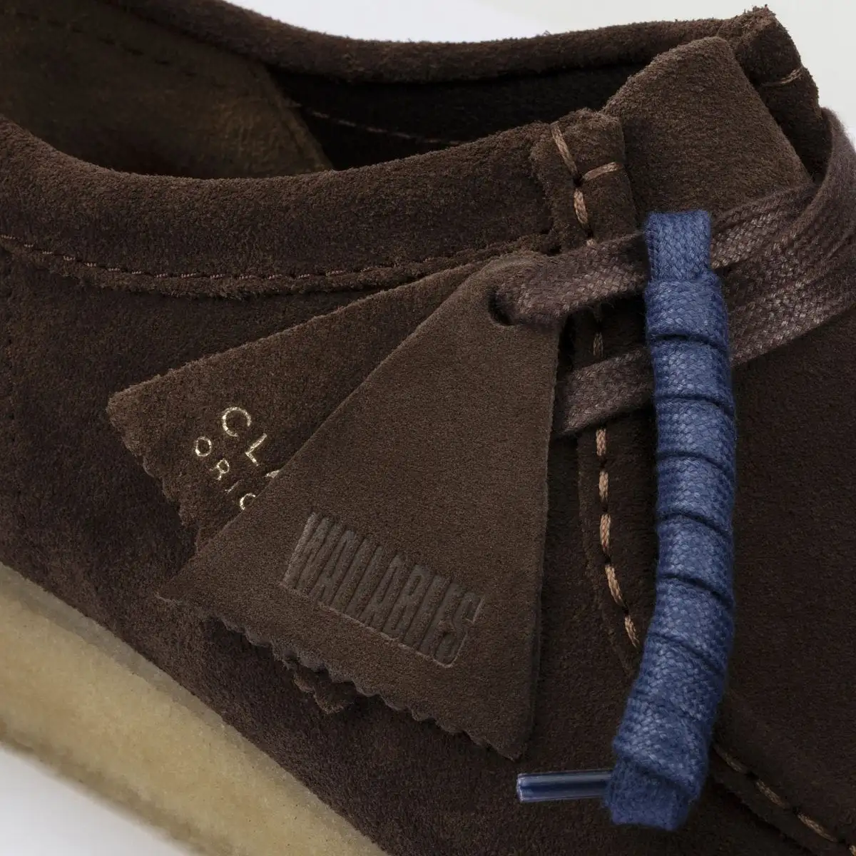 Clarks Wallabee Dark Brown Suede