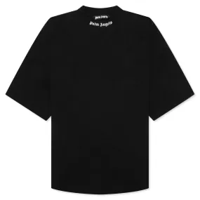 Classic Logo Over Tee - Black/White