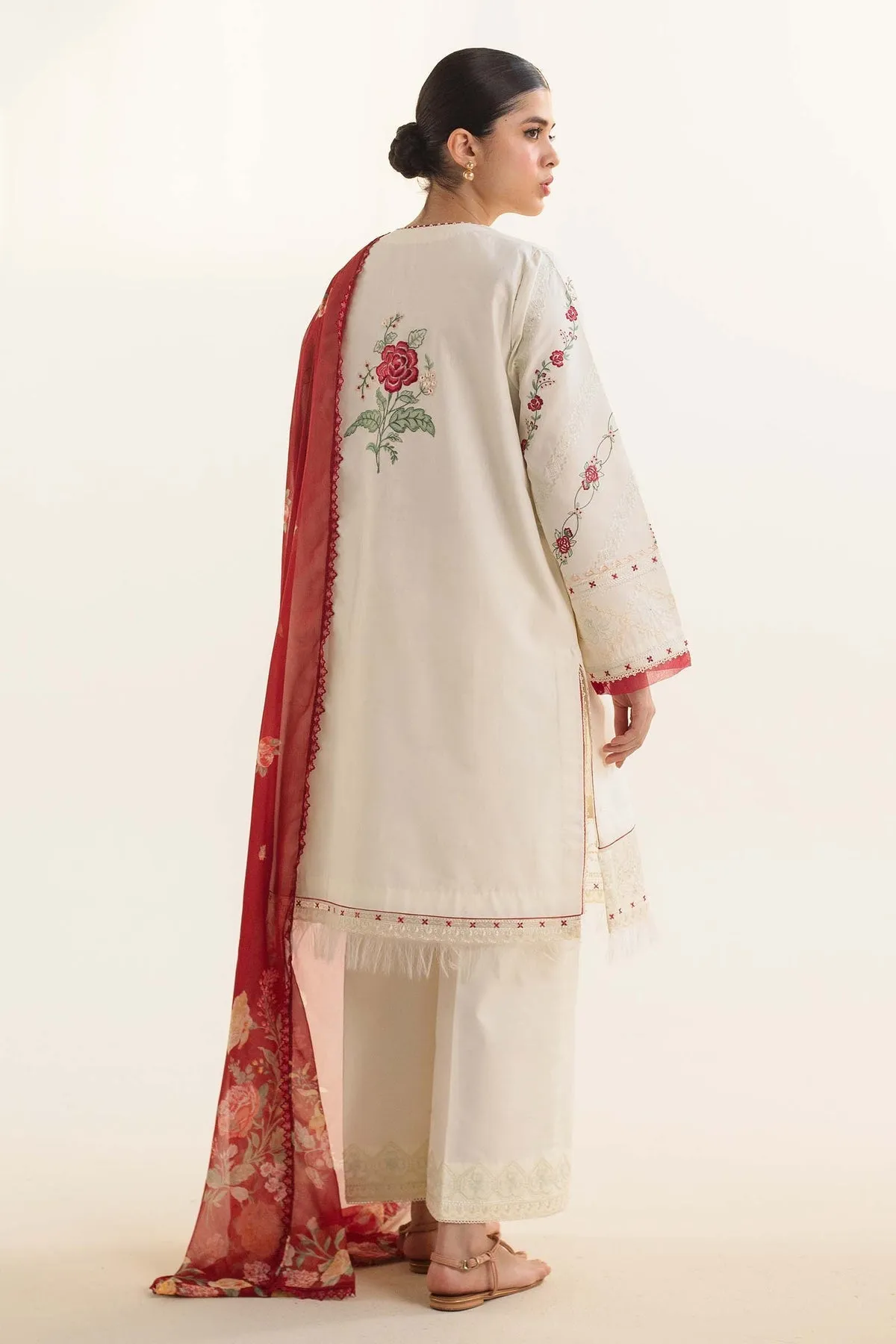 Coco by Zara Shahjahan Embroidered Lawn Unstitched 3Pc Suit D-06A AYRA