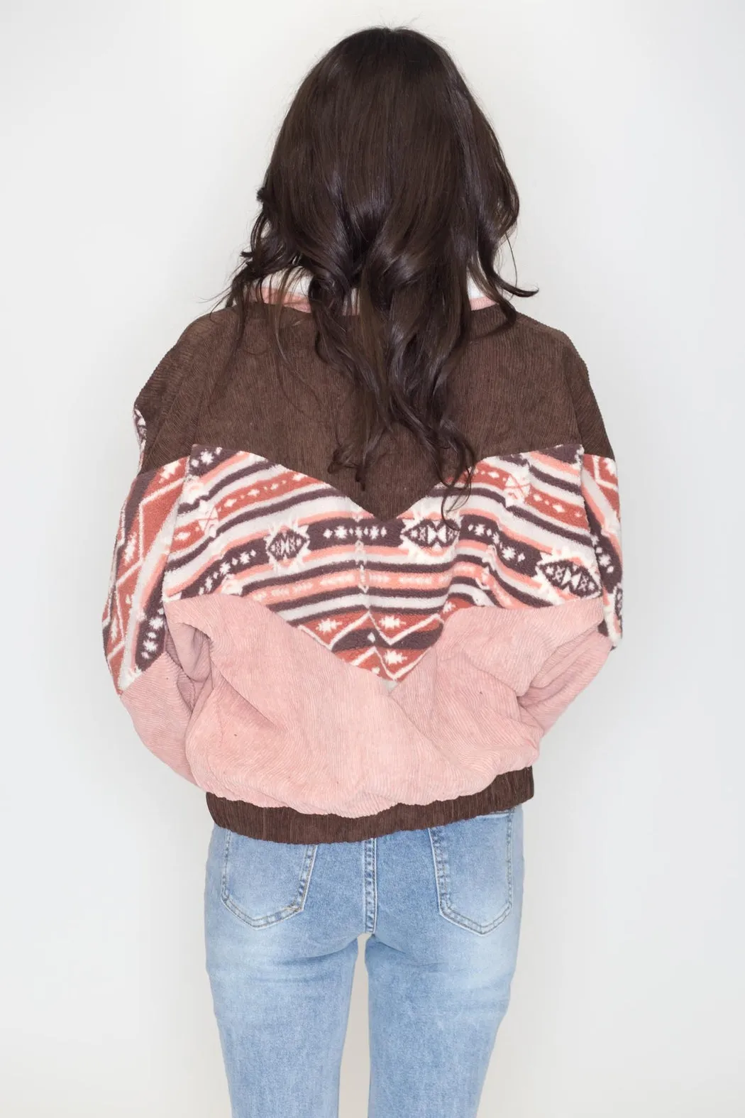 Cord Aztec Jacket