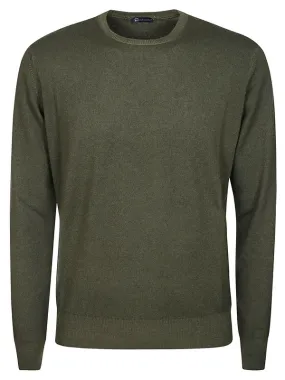 CREWNECK CASHMERE BLENDED sweater 