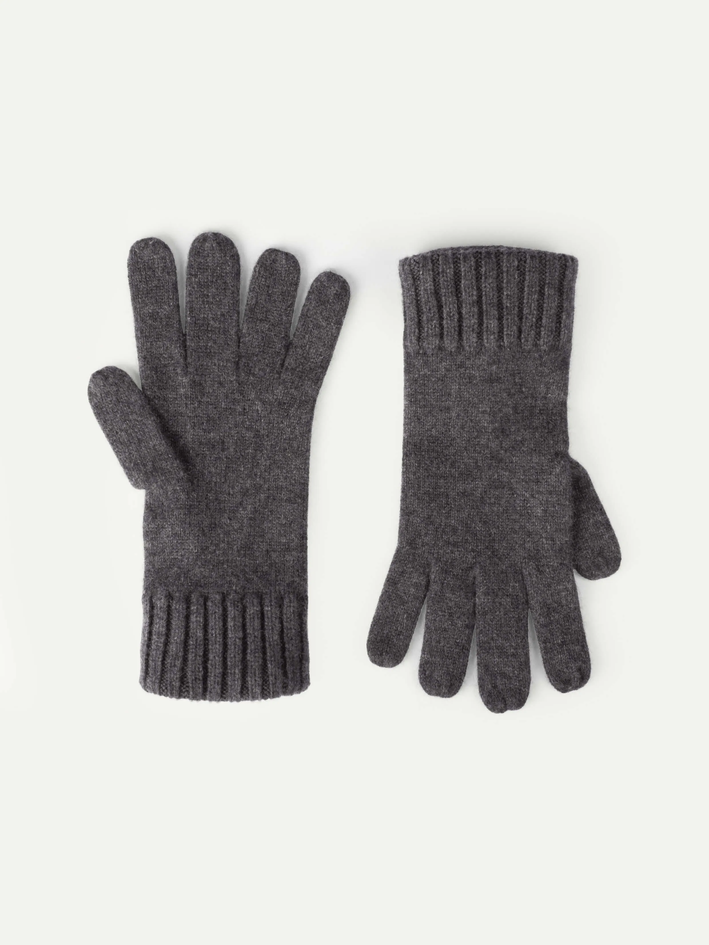 Dark Grey Wintertime Gloves