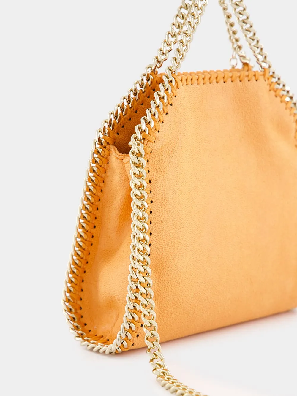 Falabella Papaya Tiny Tote Bag