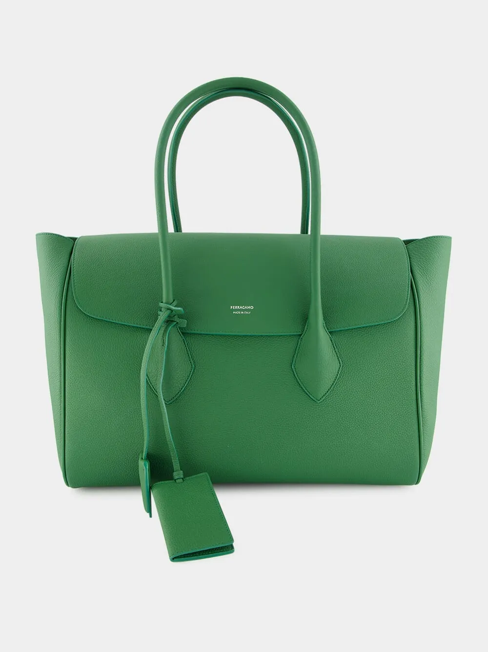 Forest Green Large Tote Bag