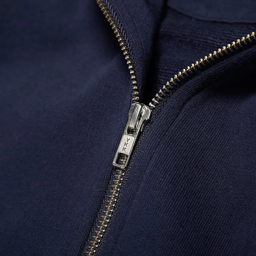 Fred Perry Tipped Hooded SweatDark Carbon