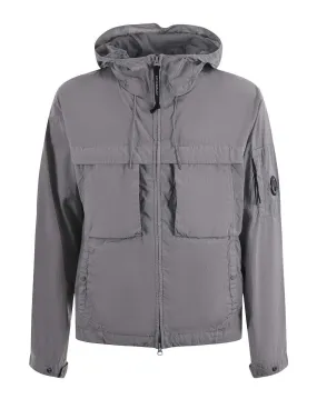 Giubbino C.P. Company uomo 16CMOW036A Chrome hooded grigio