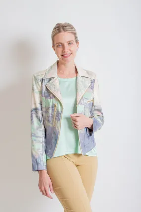 Green, Purple, Pink Tye Dye Jacket