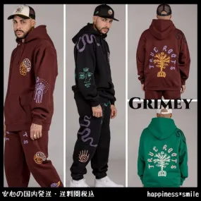 GRIMEY  |Plain Logo Hoodies