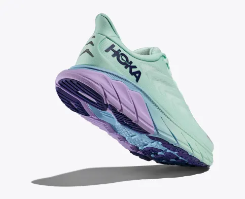 Hoka Women’s Arahi 6 Athletic Shoes-Sunlit Ocean/Lilac Mist