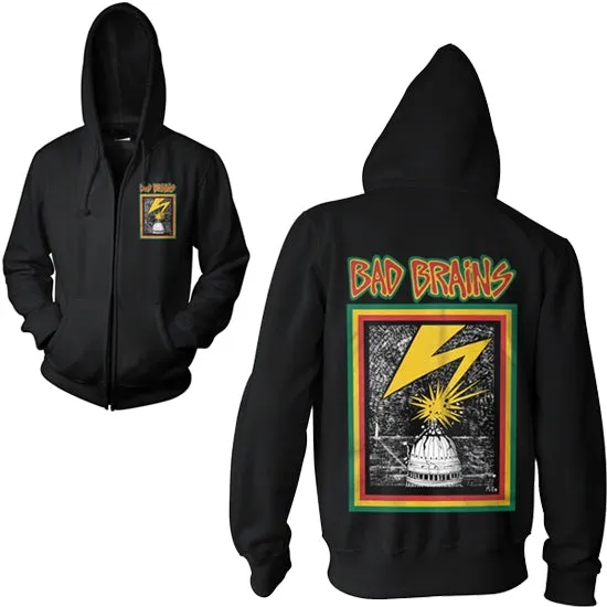 Hoodie - Bad Brains - Capitol - Zip