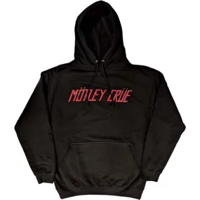 Hoodie - Motley Crue - Distressed Logo - Pullover