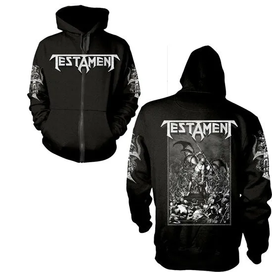 Hoodie - Testament - Pitchfork Horns - Zip