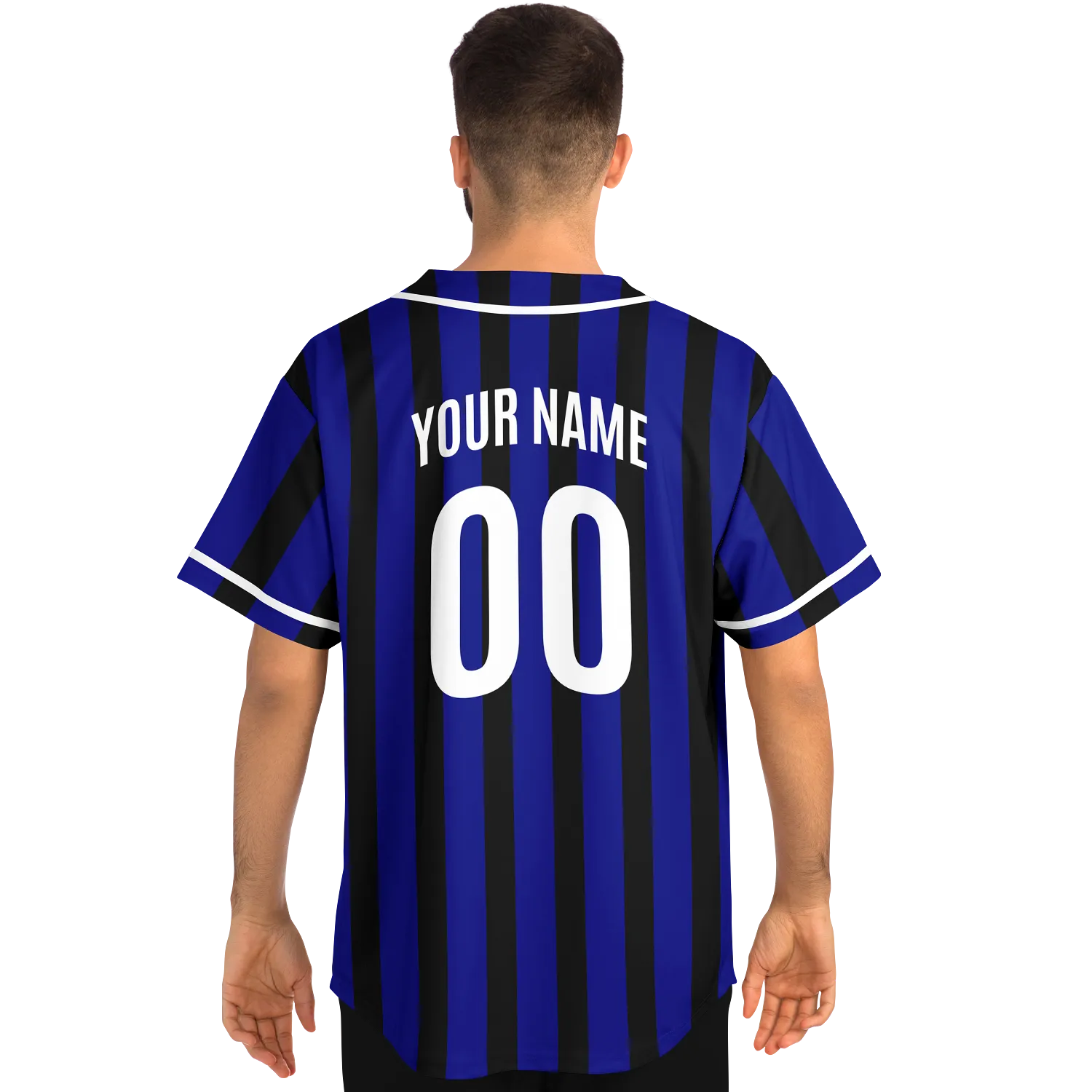 Inter Baseball Jersey - Custom Name + Number