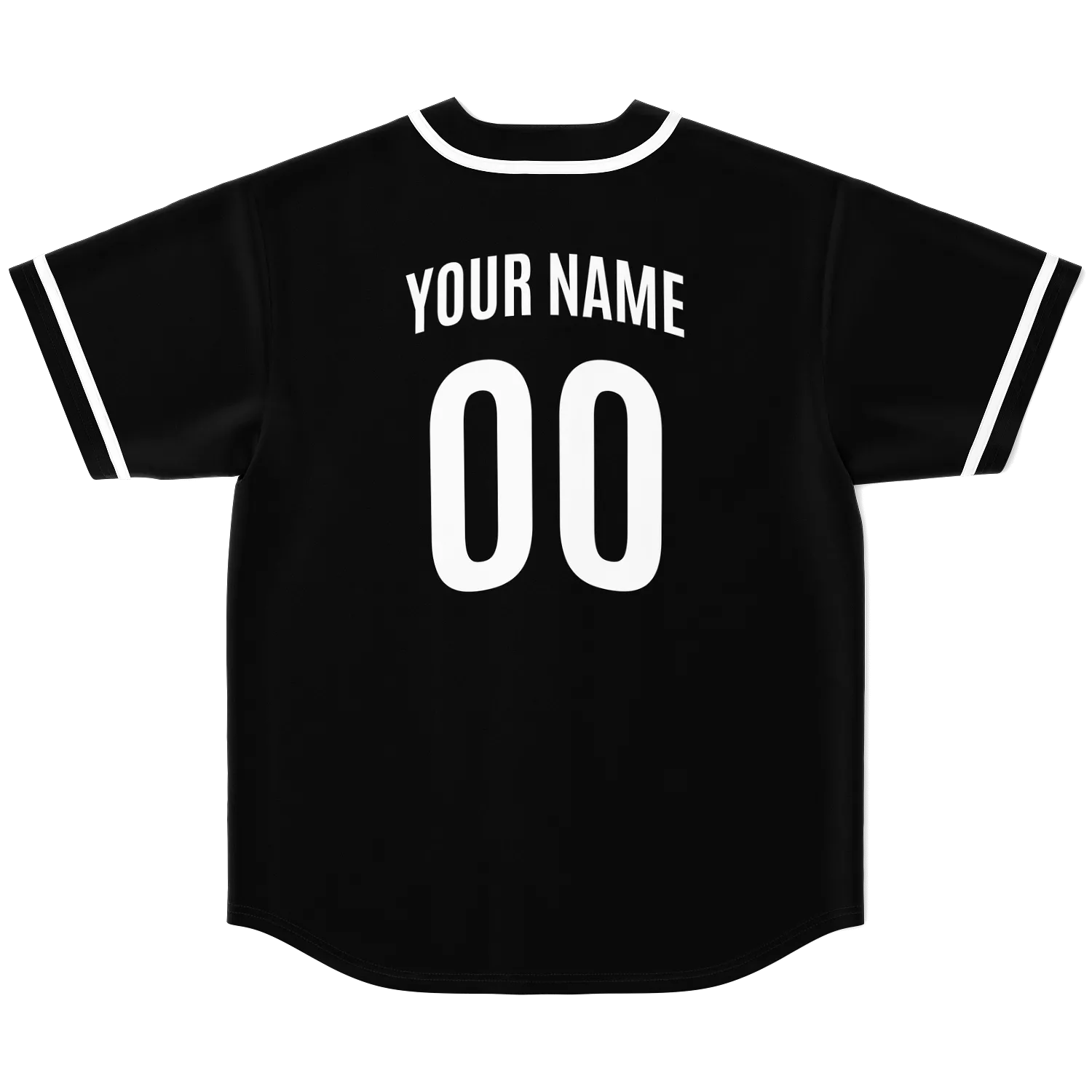 Italy Baseball Jersey - Black - Custom Name + Number