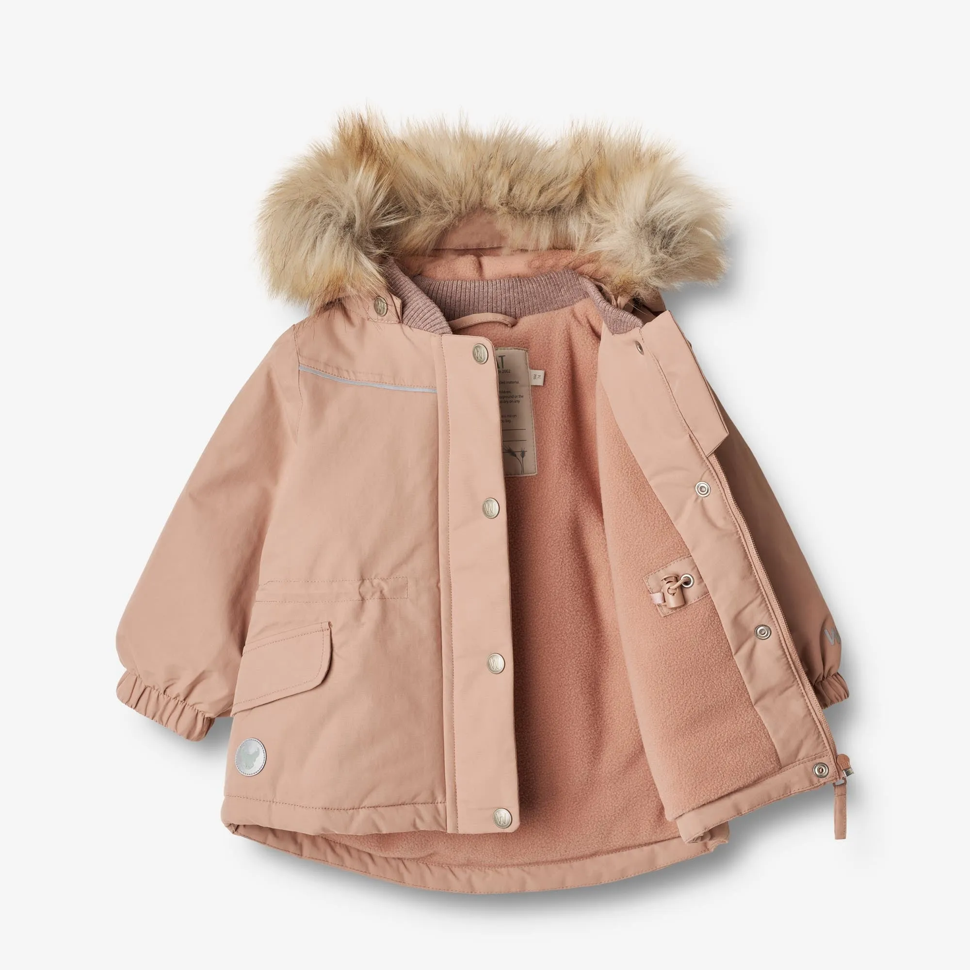 Jacket Mathilde Tech | Baby - rose dawn