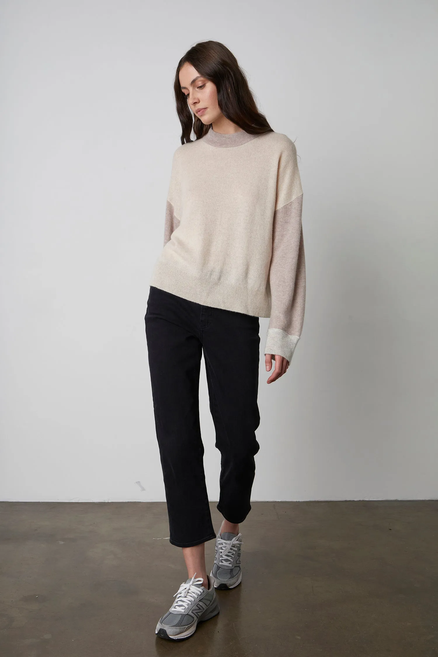 JESS CASHMERE SWEATER IN MULTI