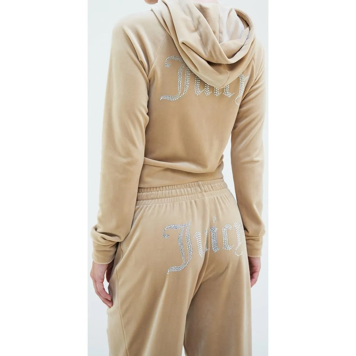 Juicy Couture Classic Velour Hoodie With Juicy  Logo Nomad