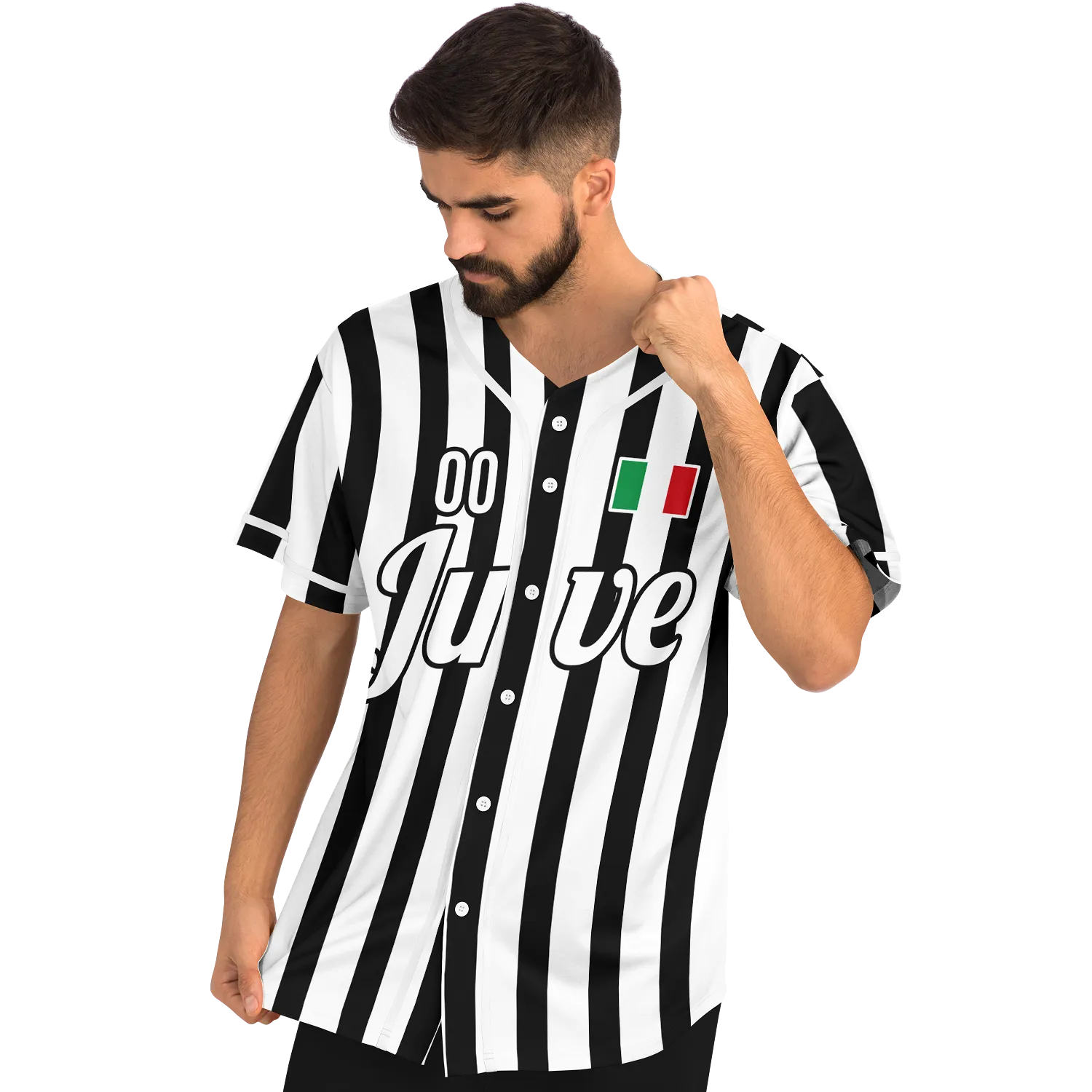 Juve Baseball Jersey - Custom Name + Number