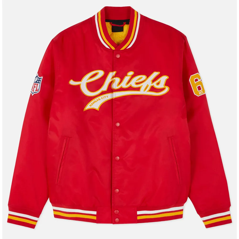 Kansas City Chiefs 60 Varsity Satin Jacket