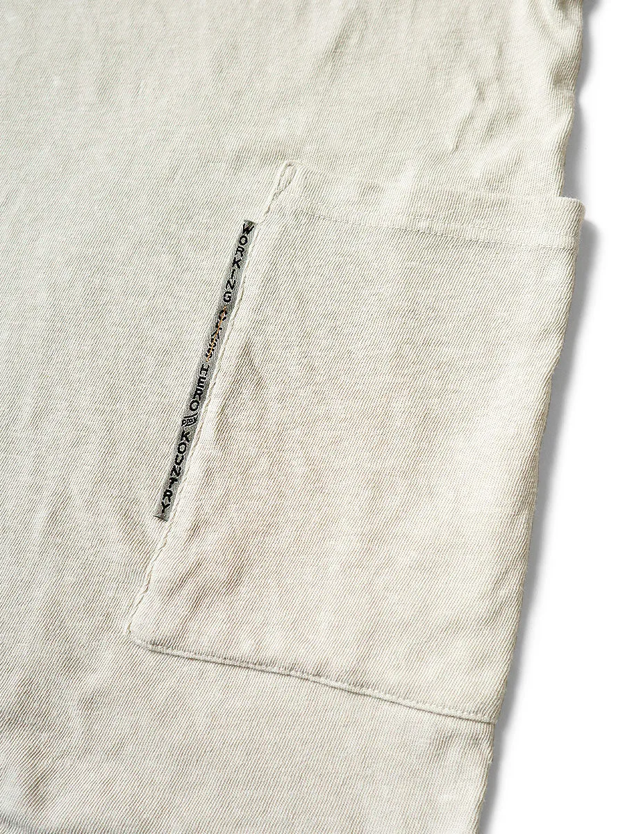 Kapital Gauze Jersey Biscuit Pocket T-Shirtb Tee